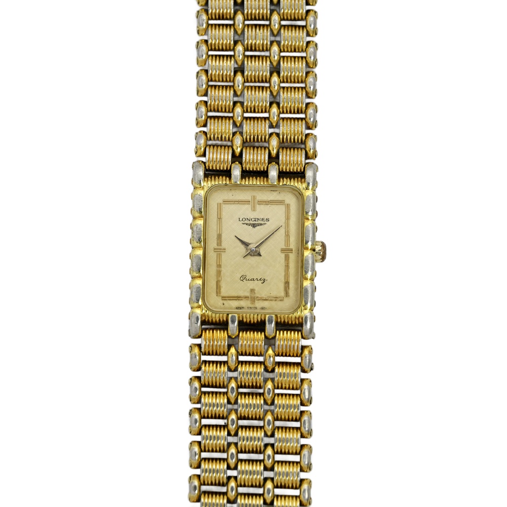 Longines Gold Plated Ladies Vintage 1980's Wrist Watch Quartz